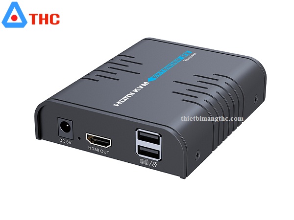 Bộ khuếch đại HDMI 120m LKV373KVM cổng USB LengKeng
